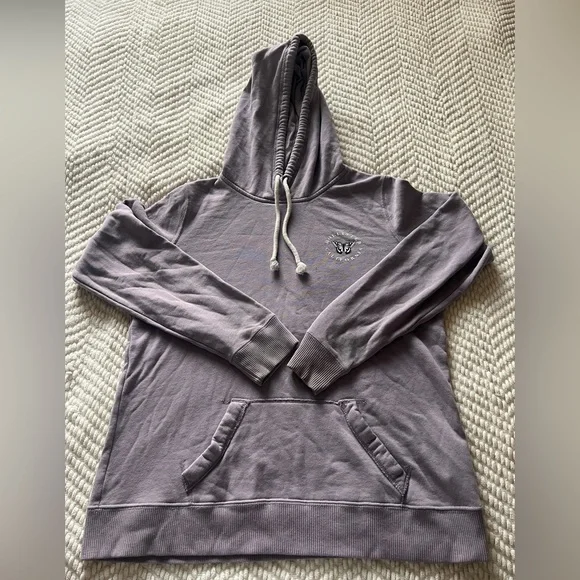Purple butterfly Hollister hoodie